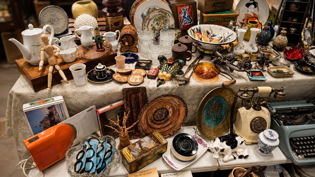 Brocante table